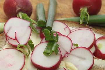 Image showing Radish bread