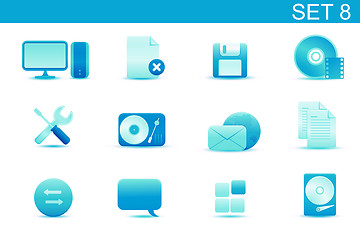 Image showing web icons