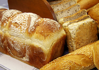 Image showing Selection Of Breads