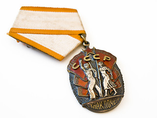 Image showing medal USSR