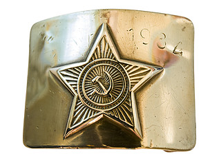 Image showing army buckle