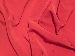 Image showing red fabric