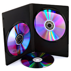 Image showing Compact disk's in case