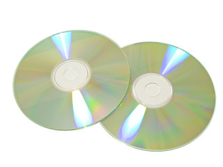 Image showing Two discs