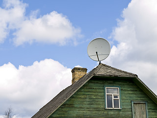 Image showing Satellite dish