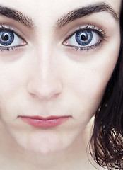 Image showing Woman looking at you !