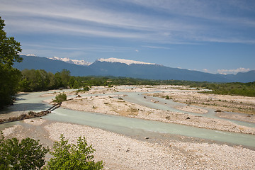 Image showing  mountain river