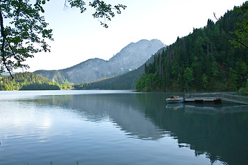 Image showing Lake Ritsa. Abhazia