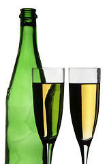 Image showing Champagne Glasses