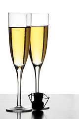 Image showing Champagne Glasses