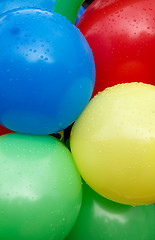 Image showing Colorful balloons