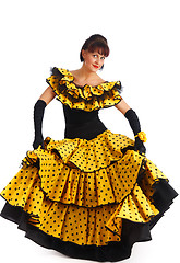 Image showing Flamenco dancer