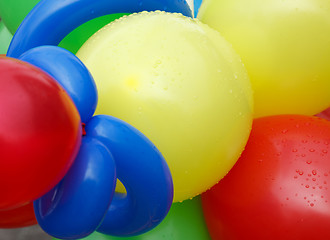 Image showing Colorful balloons 