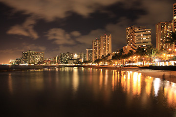 Image showing Pacific festival at Waikiki beach Honolulu