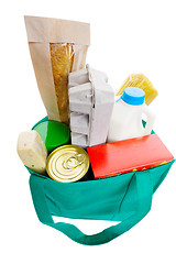 Image showing Grocery shopping