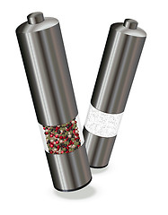 Image showing Salt & Pepper