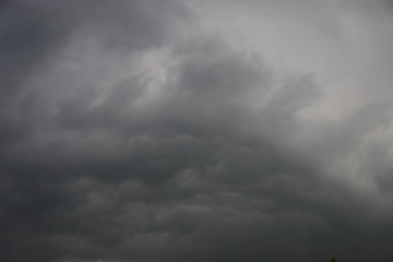 Image showing stormy  clouds