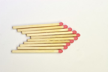 Image showing match sticks 