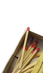 Image showing match sticks 