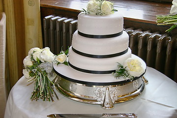 Image showing wedding cake