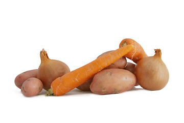 Image showing raw vegetables