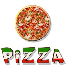 Image showing Pizza