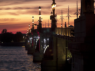 Image showing St. Petersburg at night