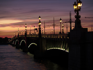 Image showing St. Petersburg at night