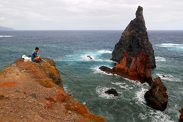 Image showing Madeiran Fisherman