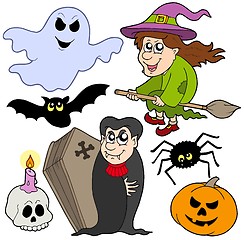 Image showing Various Halloween images 1