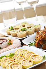 Image showing Assorted appetizers