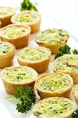 Image showing Mini quiches