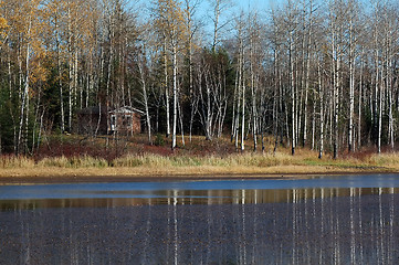 Image showing Hunting camp