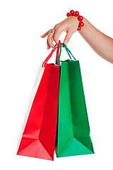Image showing Christmas Shopping