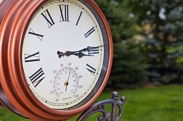 Image showing Garden Clock