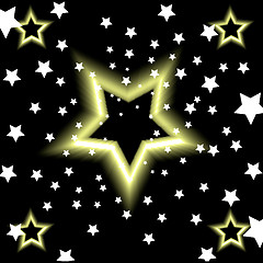Image showing Stars at night