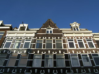 Image showing Amsterdam facade