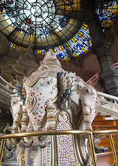 Image showing Erawan sculpture in Bangkok.