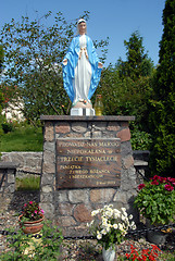 Image showing Virgin Mary statue