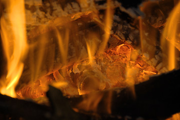 Image showing HOT COALS