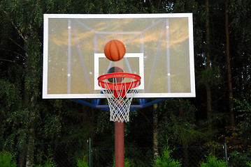 Image showing basketball table