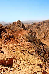 Image showing Stone desert landscape 