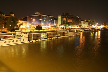 Image showing Budapest at night