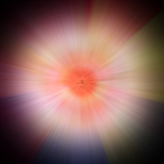 Image showing Coloured Explosion