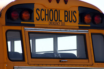 Image showing School Bus Sign