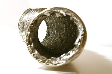 Image showing Isolated Dryer Vent Hose
