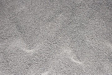 Image showing Gray cement gravel surface texture 