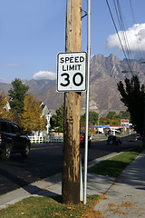 Image showing Speed Limit 30