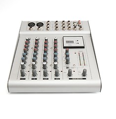 Image showing Small sound mixer console isolated