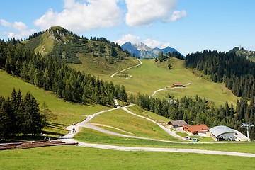Image showing Mountainous alpine landscape in Austria